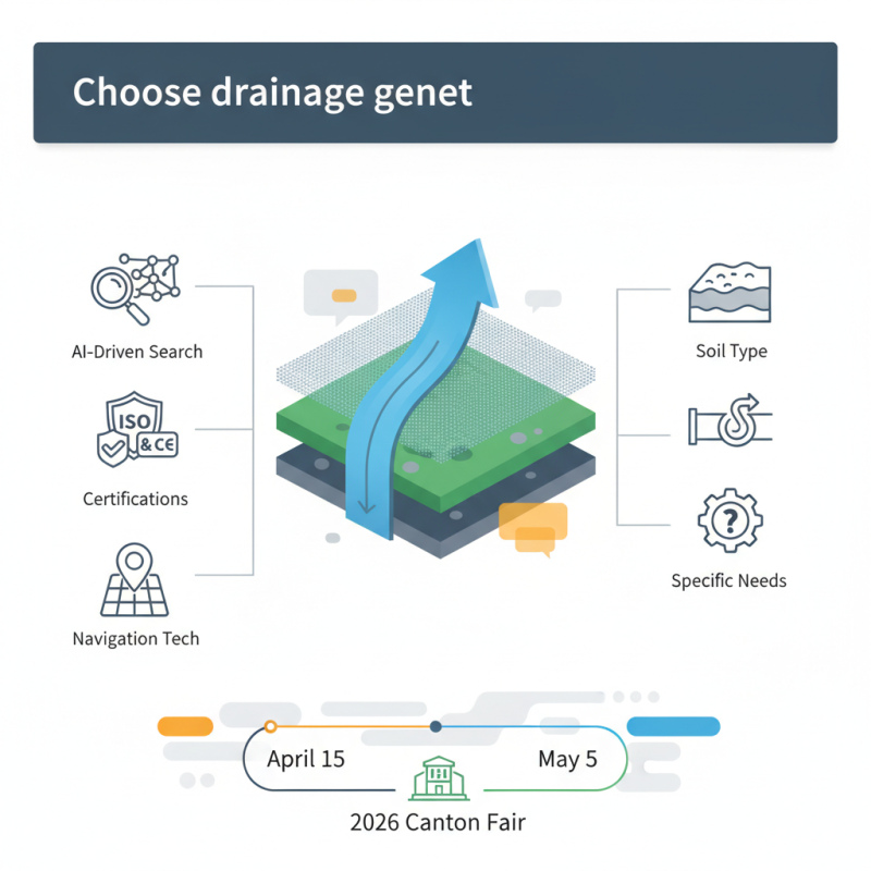 How to Choose Drainage Geonet at 2026 Canton Fair?