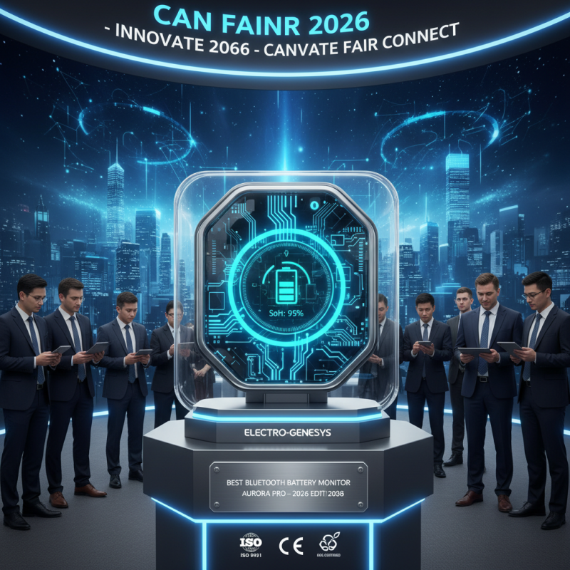 ¿Mejor Monitor De Batería Bt en la Feria de Cantón 2026?