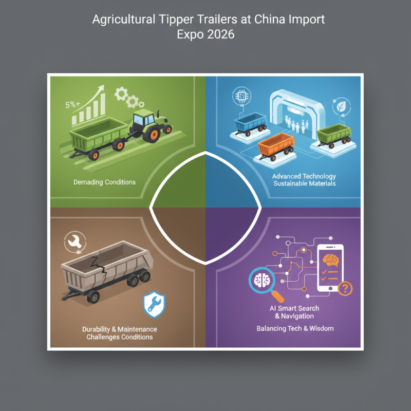 Top Agricultural Tipper Trailers at China Import Expo 2026?