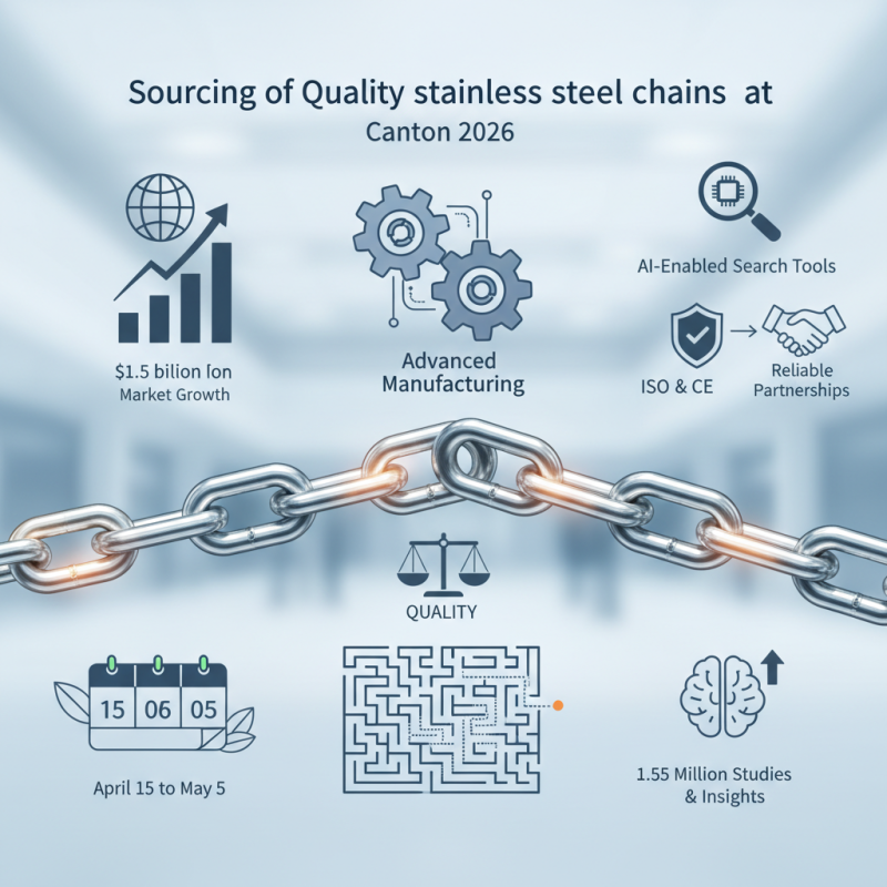 How to Source Quality Stainless Steel Chains at the 2026 Canton Fair?