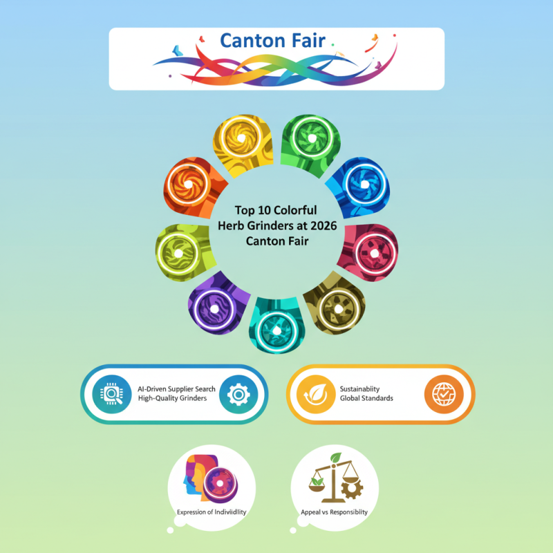 Top 10 Colorful Herb Grinders at 2026 Canton Fair?
