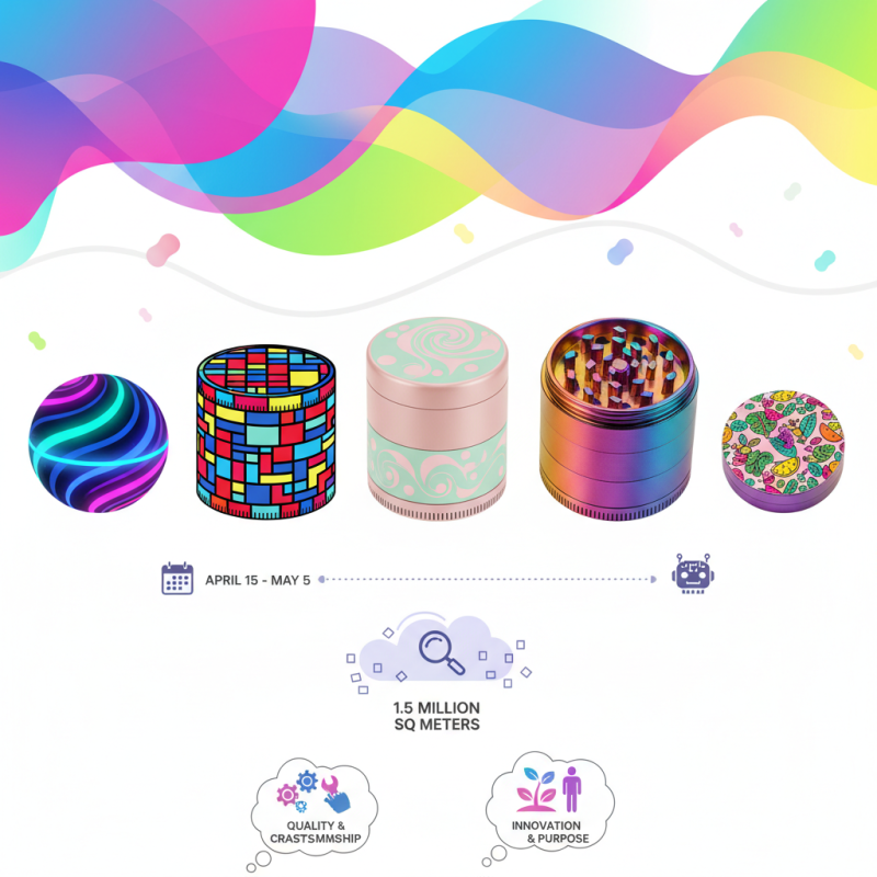 Top 5 Colorful Herb Grinders to Find at Canton Fair 2026?