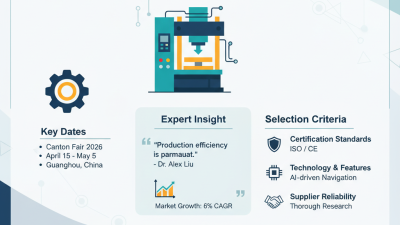 How to Choose the Best CNC Hydraulic Press at Canton Fair 2026?