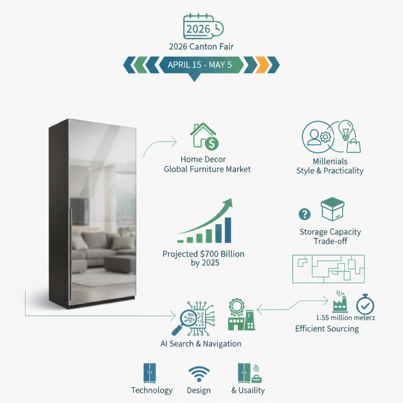 Why Choose a Wardrobe with Big Mirror at 2026 Canton Fair?
