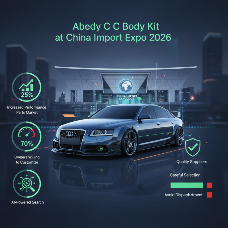 Discover the Best Audi A6 C6 Body Kit at China Import Expo 2026?