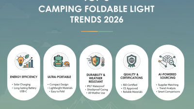 Top 5 Camping Foldable Light Tips for 2026 Canton Fair Buyers
