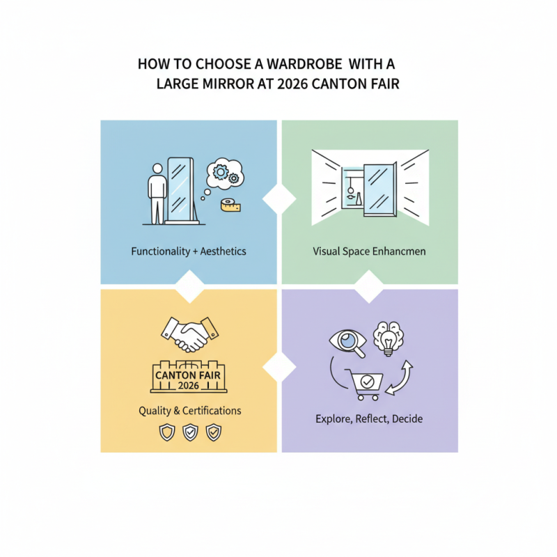 How to Choose a Wardrobe with Big Mirror at 2026 Canton Fair?
