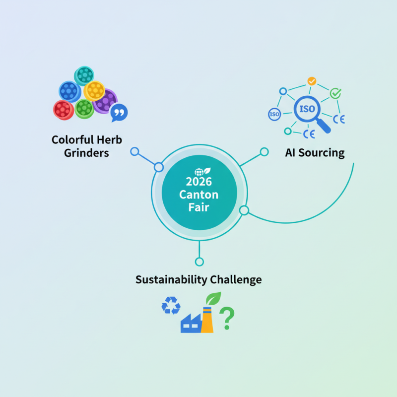 Discover Colorful Herb Grinders at the 2026 Canton Fair?