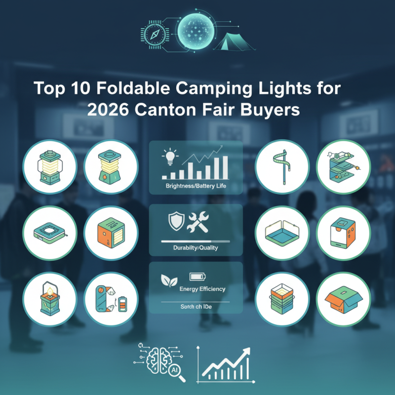 Top 10 Foldable Camping Lights for 2026 Canton Fair Buyers?
