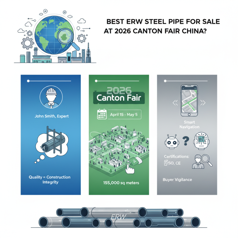 Best ERW Steel Pipe for Sale at 2026 Canton Fair China?