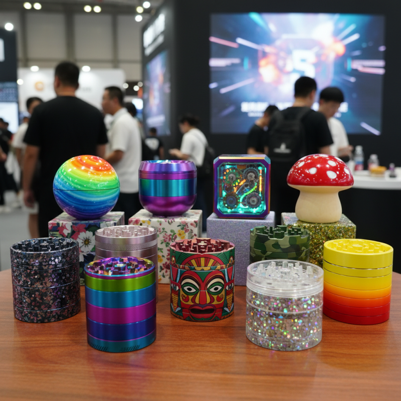 Top 10 Colorful Herb Grinders to Explore at Canton Fair 2026?