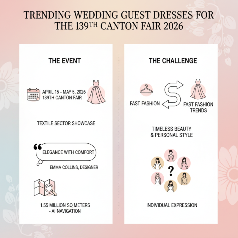Trending Wedding Guest Dresses for the 139th Canton Fair 2026?