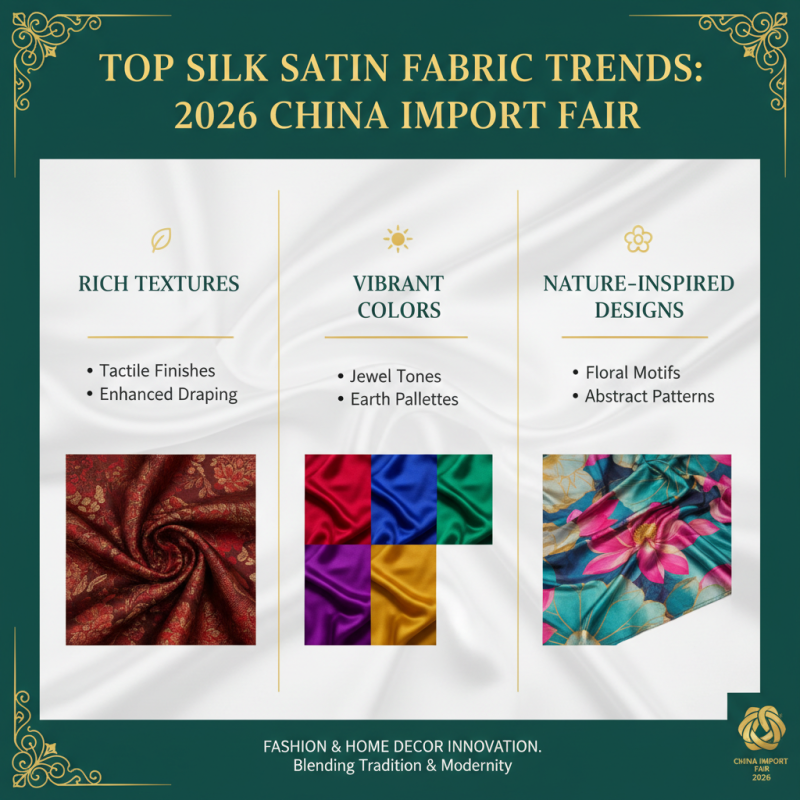 Top Silk Satin Fabrics to Discover at 2026 China Import Fair?