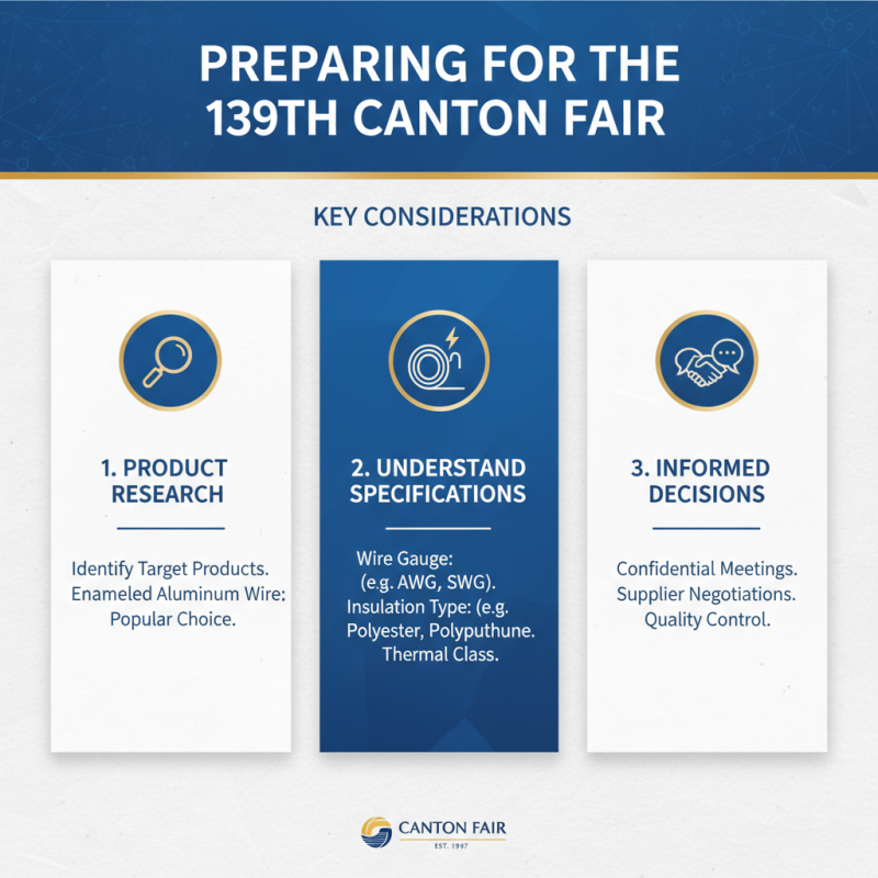 How to Source Enameled Aluminum Wire at the 139th Canton Fair 2026?