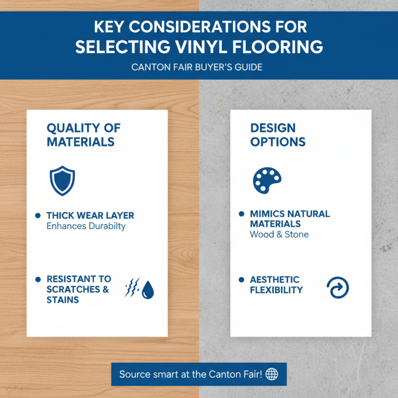 Vinyl Floor Tips for Global Buyers at Canton Fair 2026?