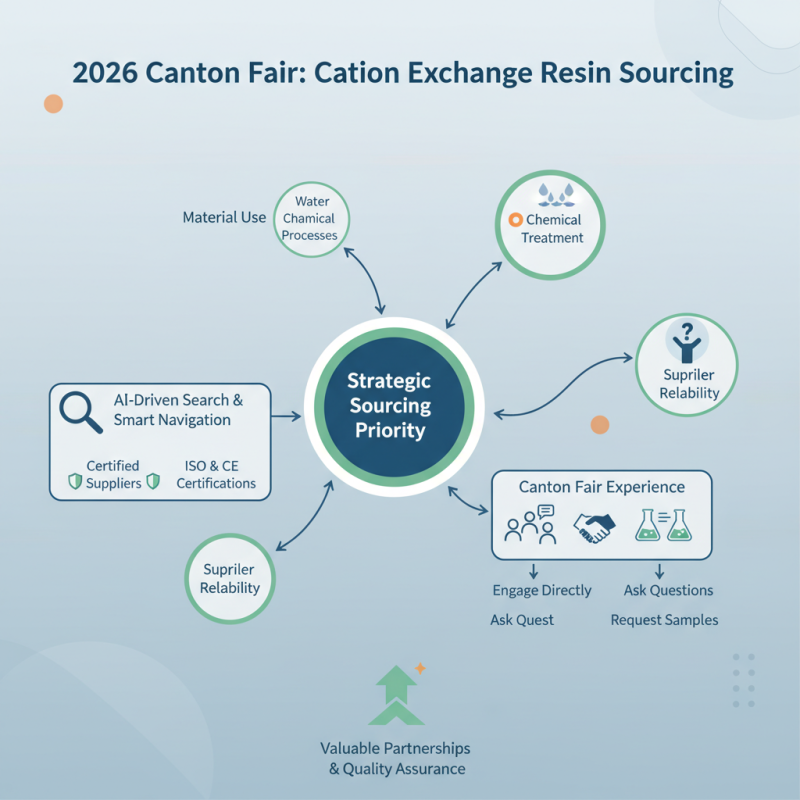 How to Source Cation Exchange Resin at 2026 Canton Fair?