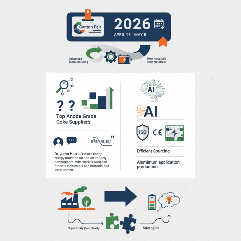 Top Anode Grade Coke Suppliers at 2026 Canton Fair?