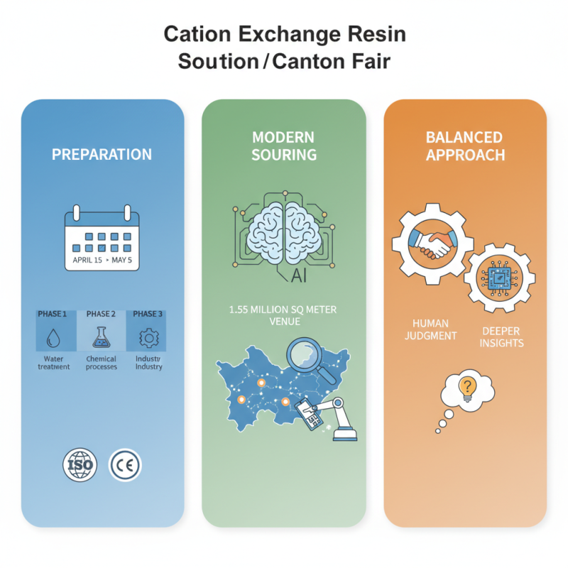 How to Source Cation Exchange Resin at the 2026 Canton Fair?
