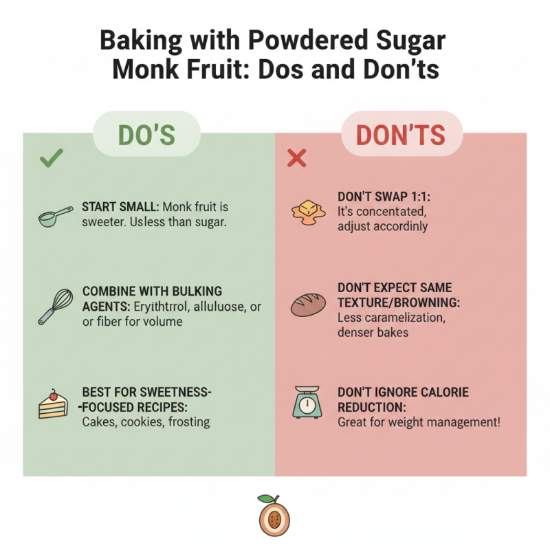 How to Use Powdered Sugar Monk Fruit in Your Favorite Recipes?