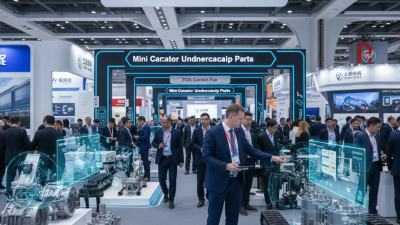 Top Mini Excavator Undercarriage Parts at 2026 Canton Fair?