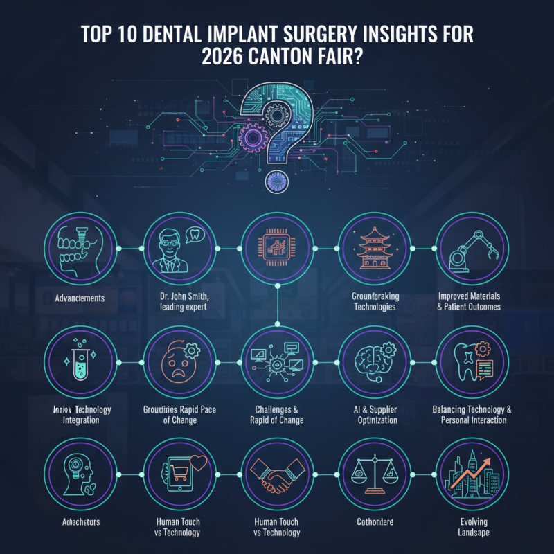 Top 10 Dental Implant Surgery Insights for 2026 Canton Fair?