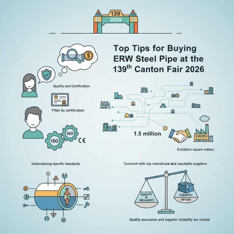 Top Tips for Buying ERW Steel Pipe at the 139th Canton Fair 2026?