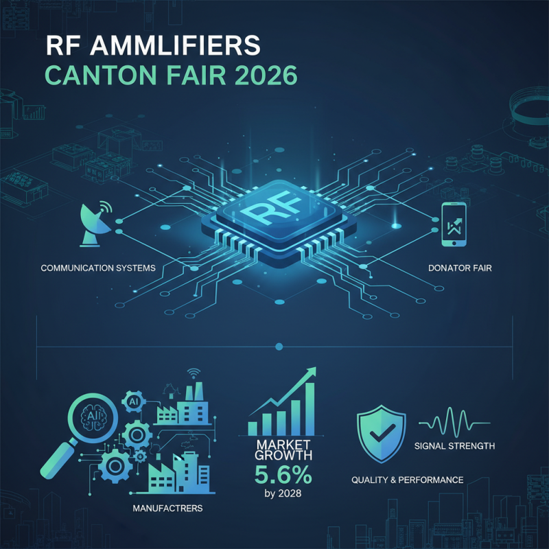 Why Rf Amplifier is Essential for Buyers at the 2026 Canton Fair?