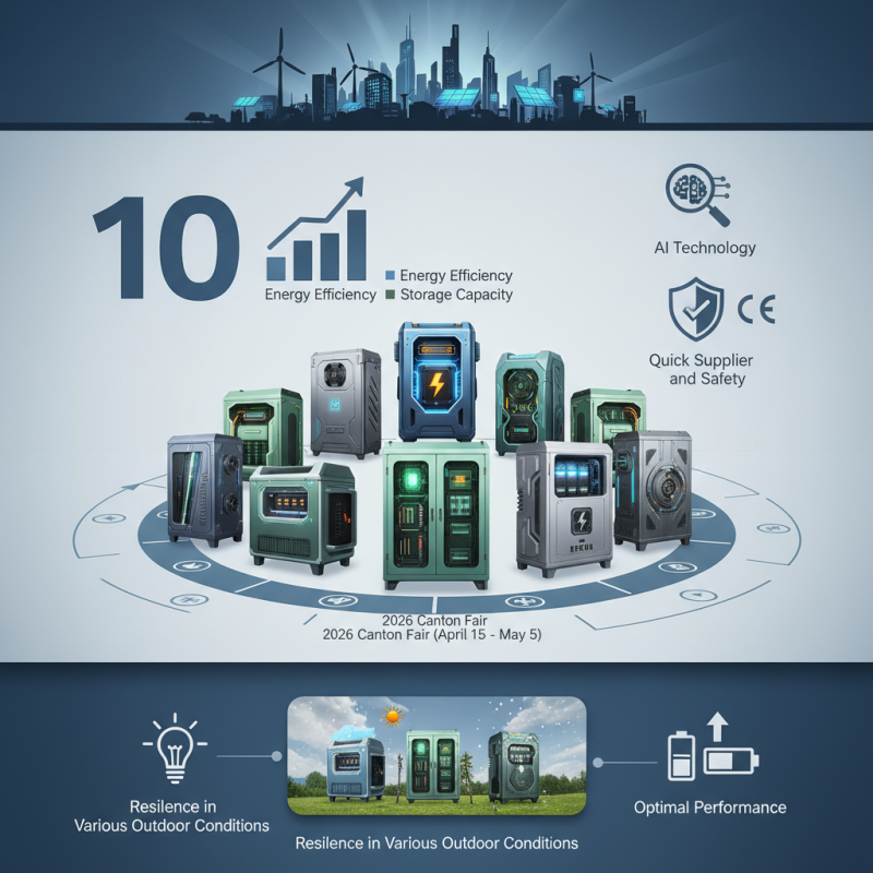 Top 10 Outdoor Energy Storage Cabinets at 2026 Canton Fair?