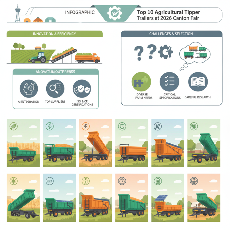 Top 10 Agricultural Tipper Trailers at 2026 Canton Fair?
