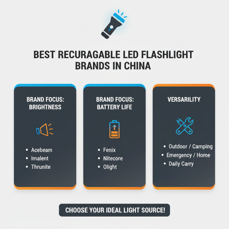 China Best Rechargeable Led Flashlight Options for Every Need?