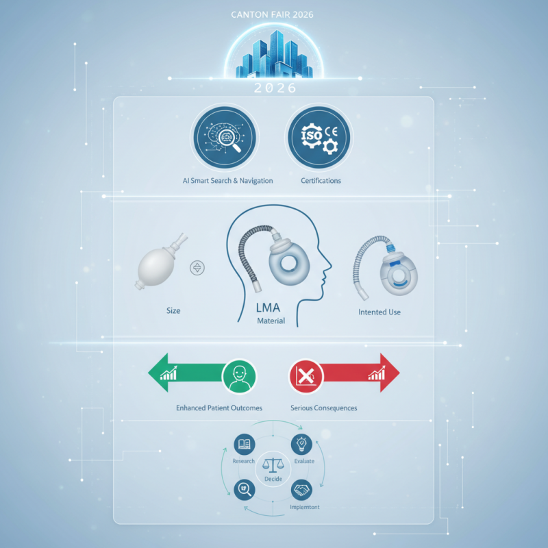 How to Choose Laryngeal Mask Airway at Canton Fair 2026?