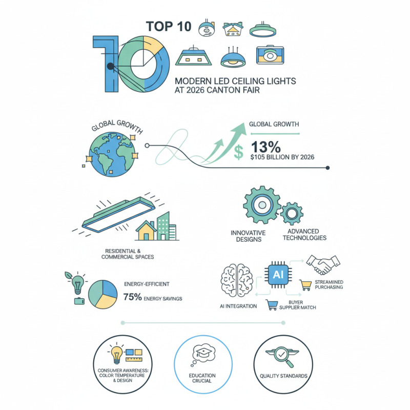 Top 10 Modern LED Ceiling Lights at 2026 Canton Fair?