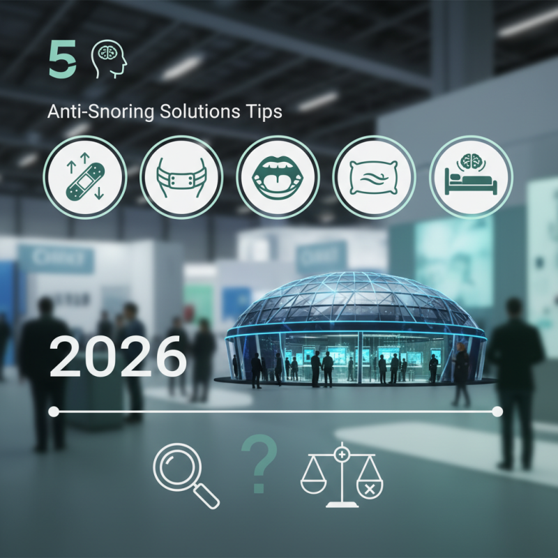 Top 5 Anti Snoring Tips to Discover at Canton Fair 2026?