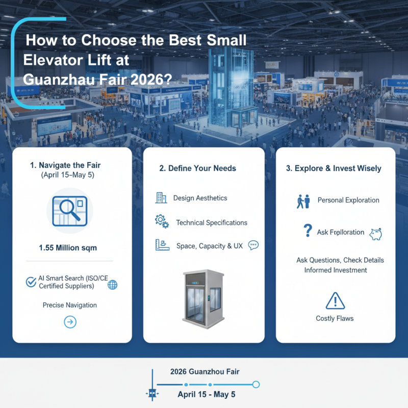 How to Choose the Best Small Elevator Lift at Guangzhou Fair 2026?