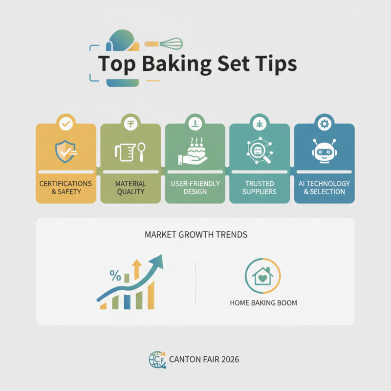 Top 5 Baking Set Tips for the 139th Canton Fair 2026?