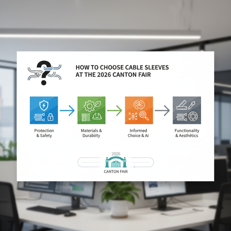 How to Choose Cable Sleeves at the 2026 Canton Fair?