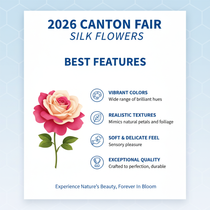 Discover the Best Petals Catalog Silk Flowers at 2026 Canton Fair?
