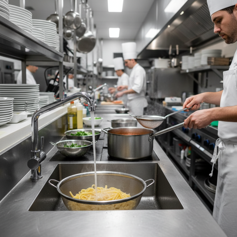 Why Are Colanders and Strainers Essential for Prep Sinks 2026?