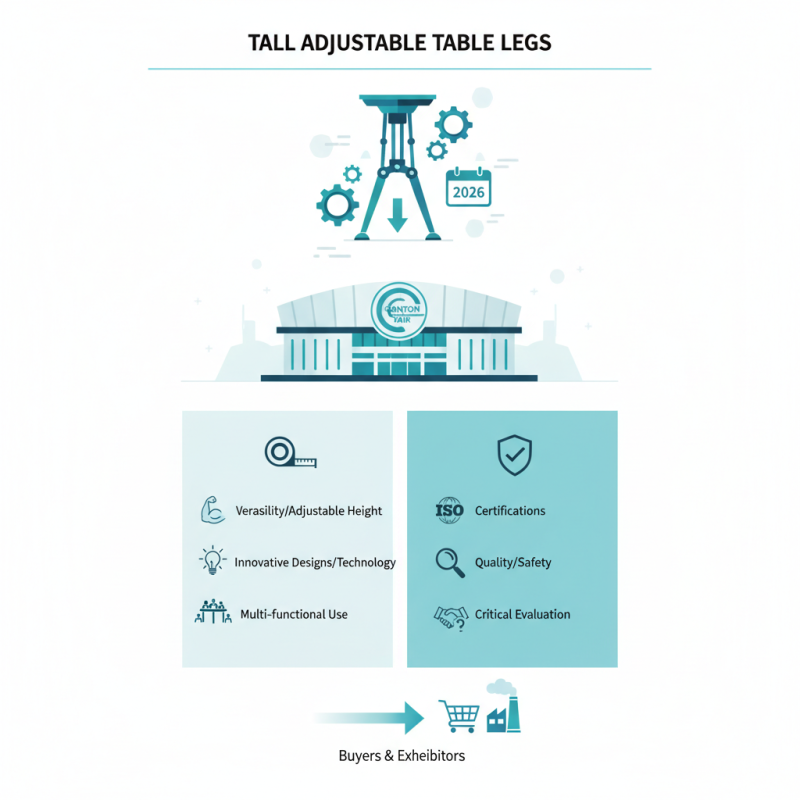 Top Tall Adjustable Table Legs at the 2026 Canton Fair?
