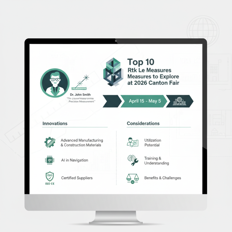 Top 10 Rtk Laser Measures to Explore at 2026 Canton Fair?