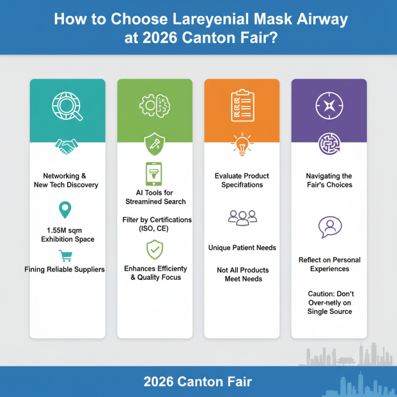 How to Choose Laryngeal Mask Airway at 2026 Canton Fair?