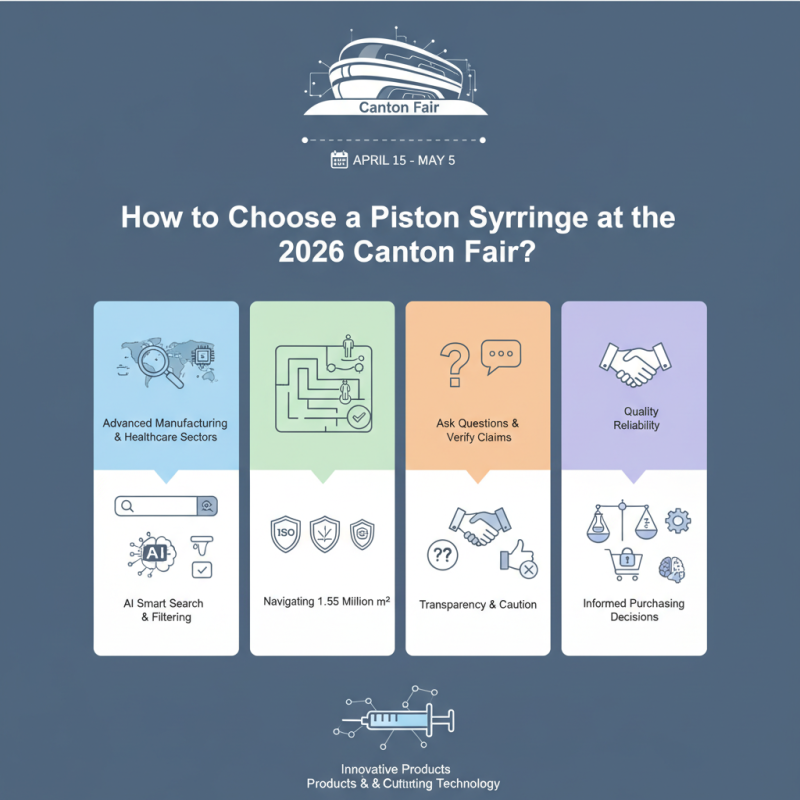 How to Choose Piston Syringe at 2026 Canton Fair?