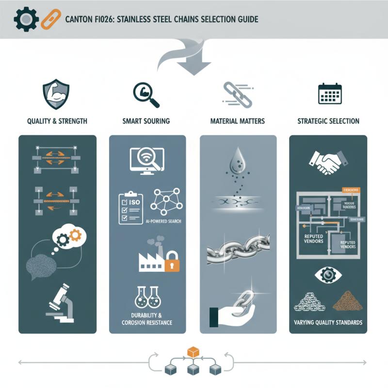 How to Choose the Best Stainless Steel Chains at Canton Fair 2026?