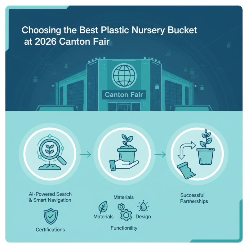 How to Choose the Best Plastic Nursery Bucket at 2026 Canton Fair?
