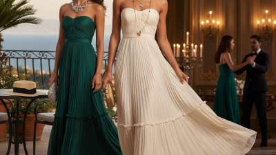 2026 How to Style a Pleated Strapless Dress for Every Occasion?