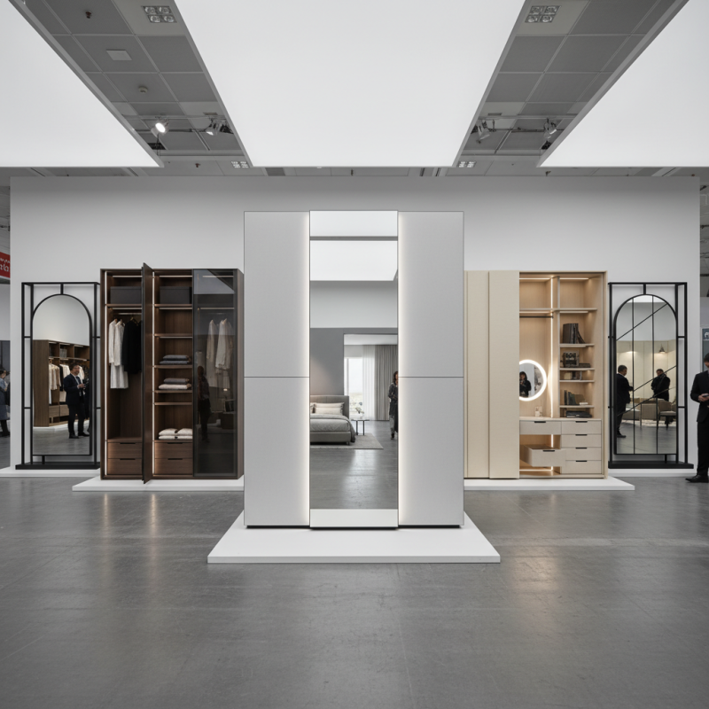 Top 5 Wardrobe with Big Mirror Designs at 2026 Canton Fair?