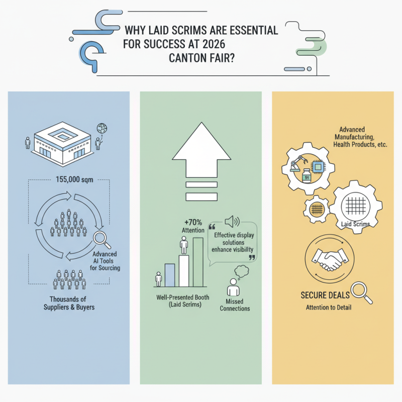 Why Laid Scrims are Essential for Success at 2026 Canton Fair?