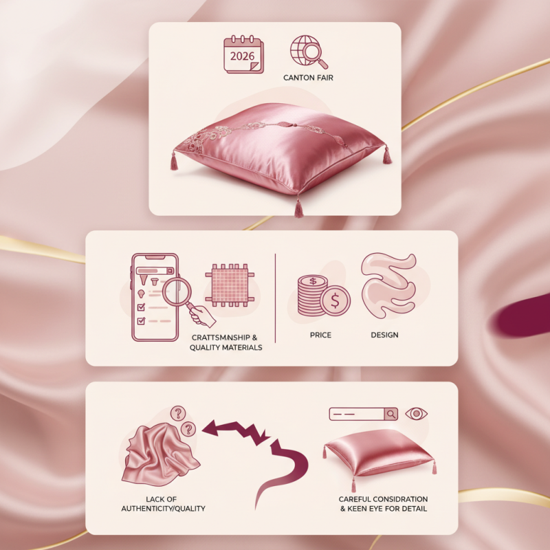 How to Choose Pink Silk Pillow Covers at the 2026 Canton Fair?