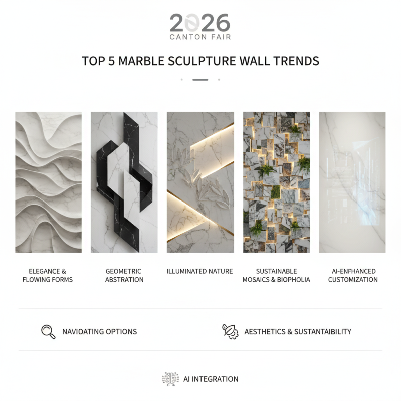 Top 5 Marble Sculpture Wall Trends at 2026 Canton Fair?