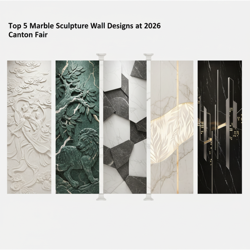 Top 5 Marble Sculpture Wall Designs at 2026 Canton Fair?